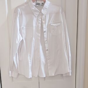 White Button-Up Shirt chicos 3